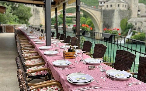 Hotel Bristol Mostar - Mostar - Restaurant-Bar