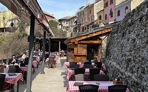 Hotel Bristol Mostar - Mostar - Restaurant-Bar