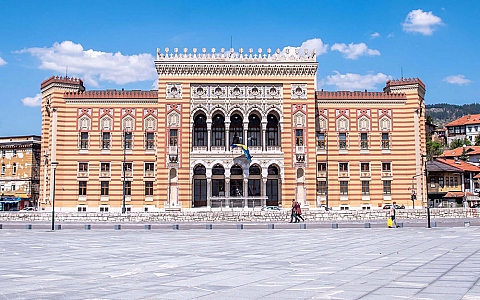 Sarajevo City Hall - Sarajevo - Exterior